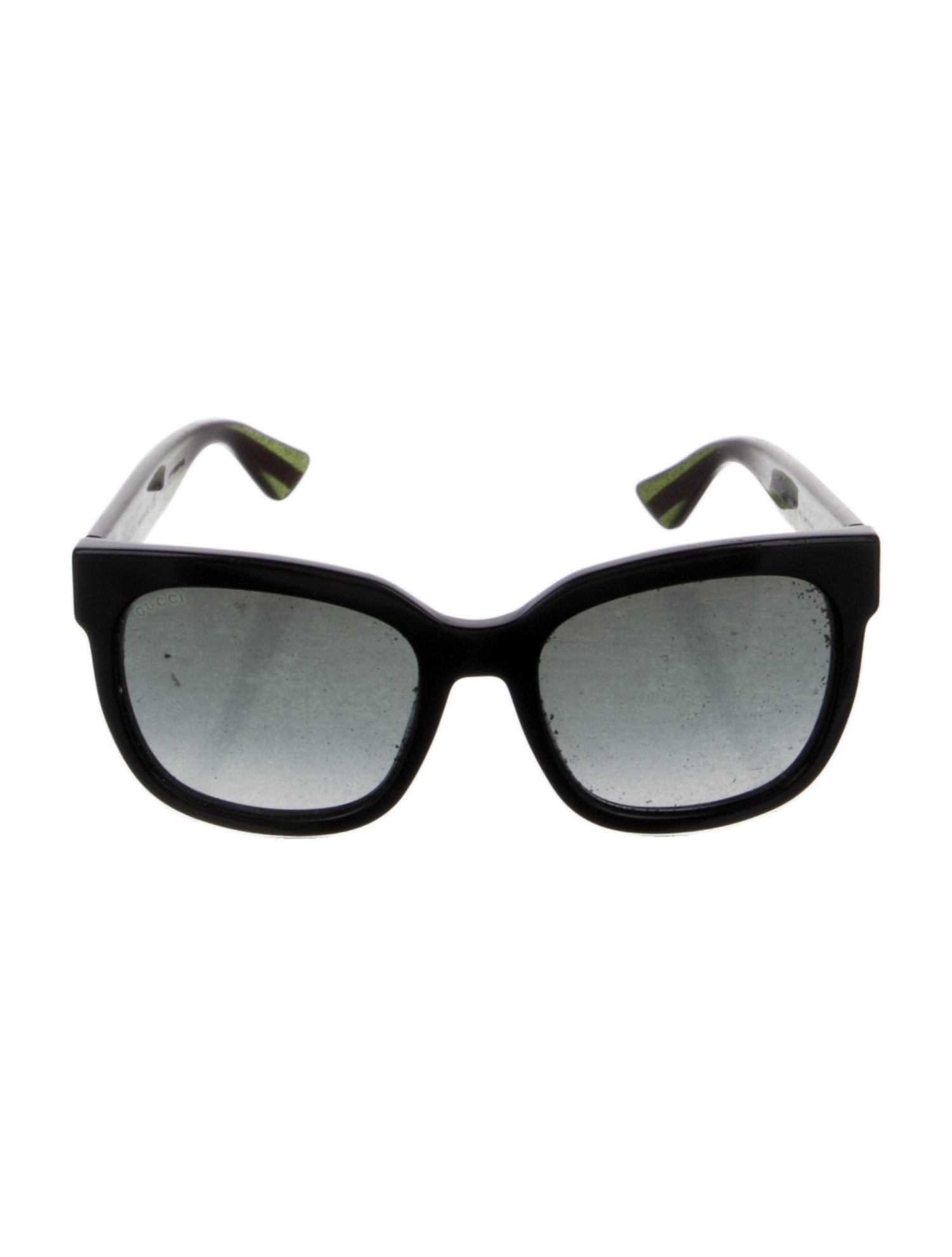 Gucci Web Accent Oversize Sunglasses