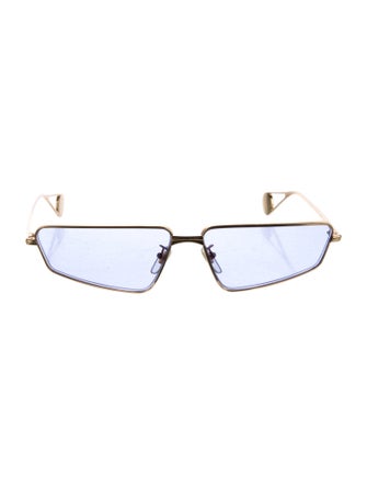 Gucci Square Clear Sunglasses