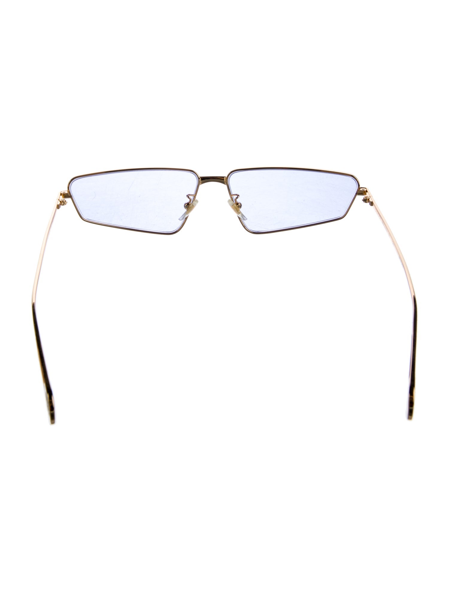 Gucci Square Clear Sunglasses