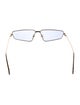 Gucci Square Clear Sunglasses