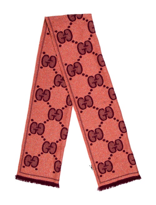 Gucci Wool Printed Scarf