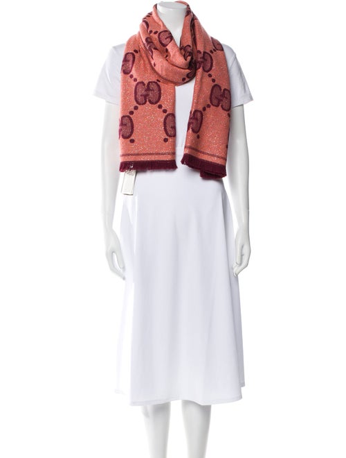 Gucci Wool Printed Scarf