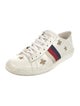 Gucci Sylvie Web Accent Leather Sneakers