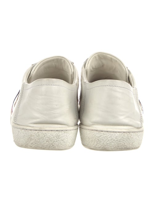 Gucci Sylvie Web Accent Leather Sneakers
