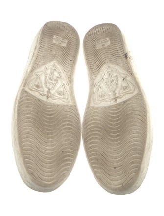 Gucci Sylvie Web Accent Leather Sneakers