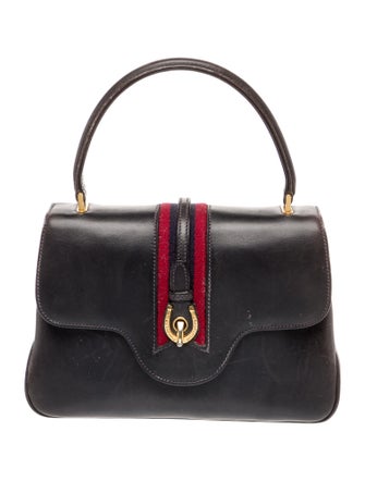Gucci Sylvie Web Top Handle Bag