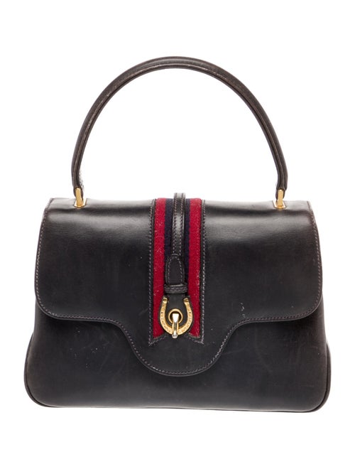 Gucci Sylvie Web Top Handle Bag