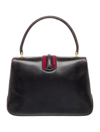 Gucci Sylvie Web Top Handle Bag