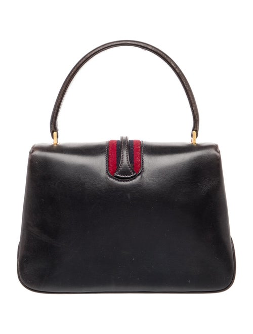 Gucci Sylvie Web Top Handle Bag