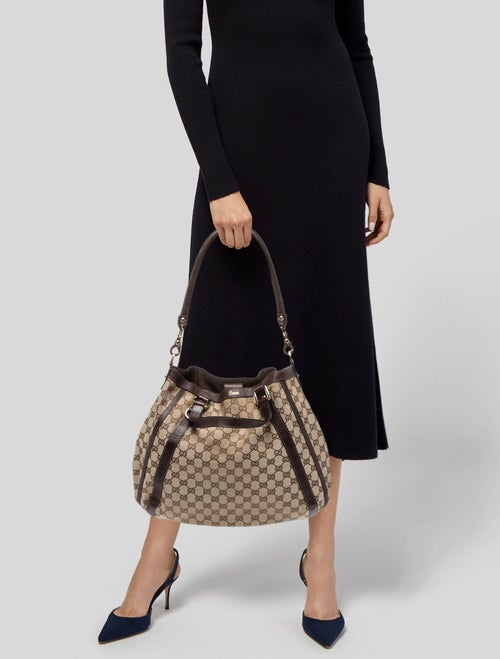 Gucci GG Canvas Abbey Medium