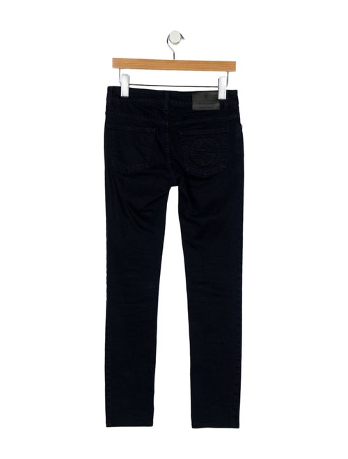 Gucci Mid-Rise Skinny Leg Jeans