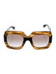 Gucci Interlocking G Logo Square Sunglasses