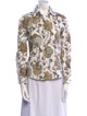 Gucci 2008 Printed Button-Up Top