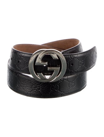 Gucci Interlocking G Logo Wide Belt Kit