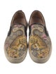 Gucci GG Supreme Leather Trim Embellishment Espadrilles