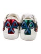 Gucci Web Accent Leather Sneakers