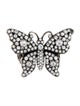 Gucci Crystal Butterfly Ring