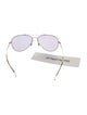 Gucci Aviator Mirrored Sunglasses