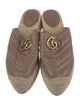 Gucci Double G Logo Leather Espadrilles