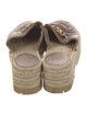 Gucci Double G Logo Leather Espadrilles