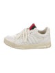 Gucci Web Accent Leather Athletic Sneakers