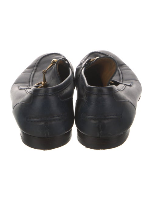 Gucci Horsebit Accent Leather Dress Loafers