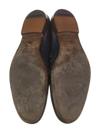 Gucci Horsebit Accent Leather Dress Loafers