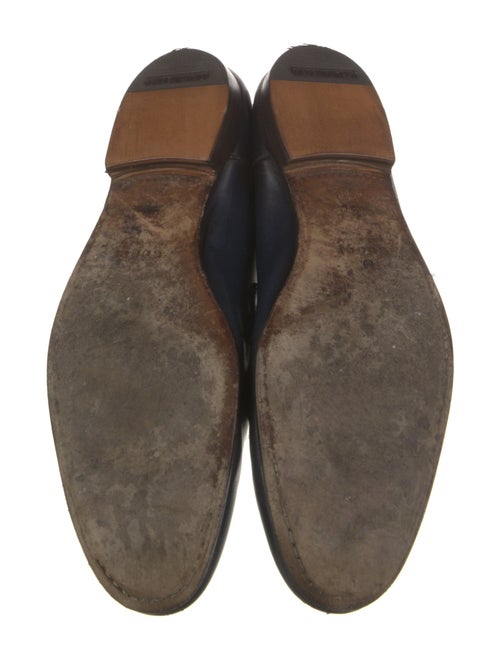 Gucci Horsebit Accent Leather Dress Loafers