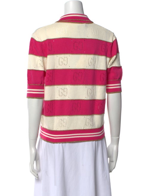 Gucci Striped Crew Neck Sweater