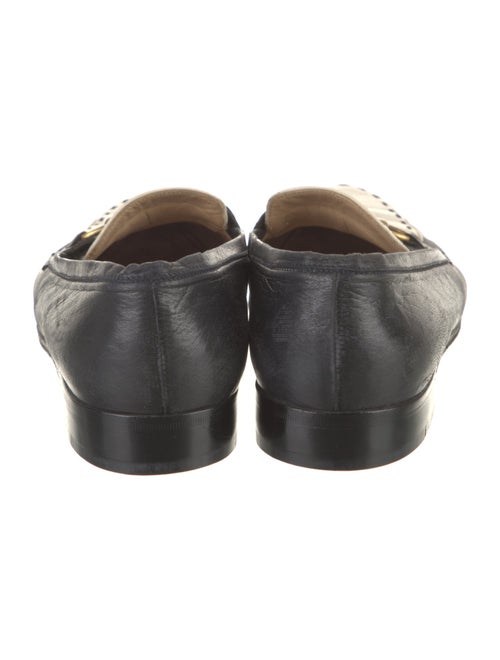 Gucci Horsebit Accent Leather Loafers