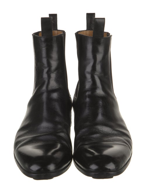 Gucci Leather Chelsea Boots