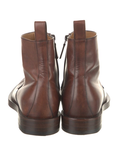 Gucci Horsebit Accent Leather Boots