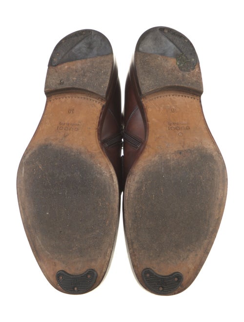 Gucci Horsebit Accent Leather Boots