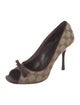 Gucci GG Canvas Canvas Pumps