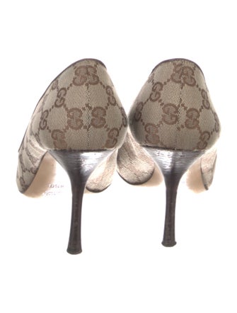Gucci GG Canvas Canvas Pumps
