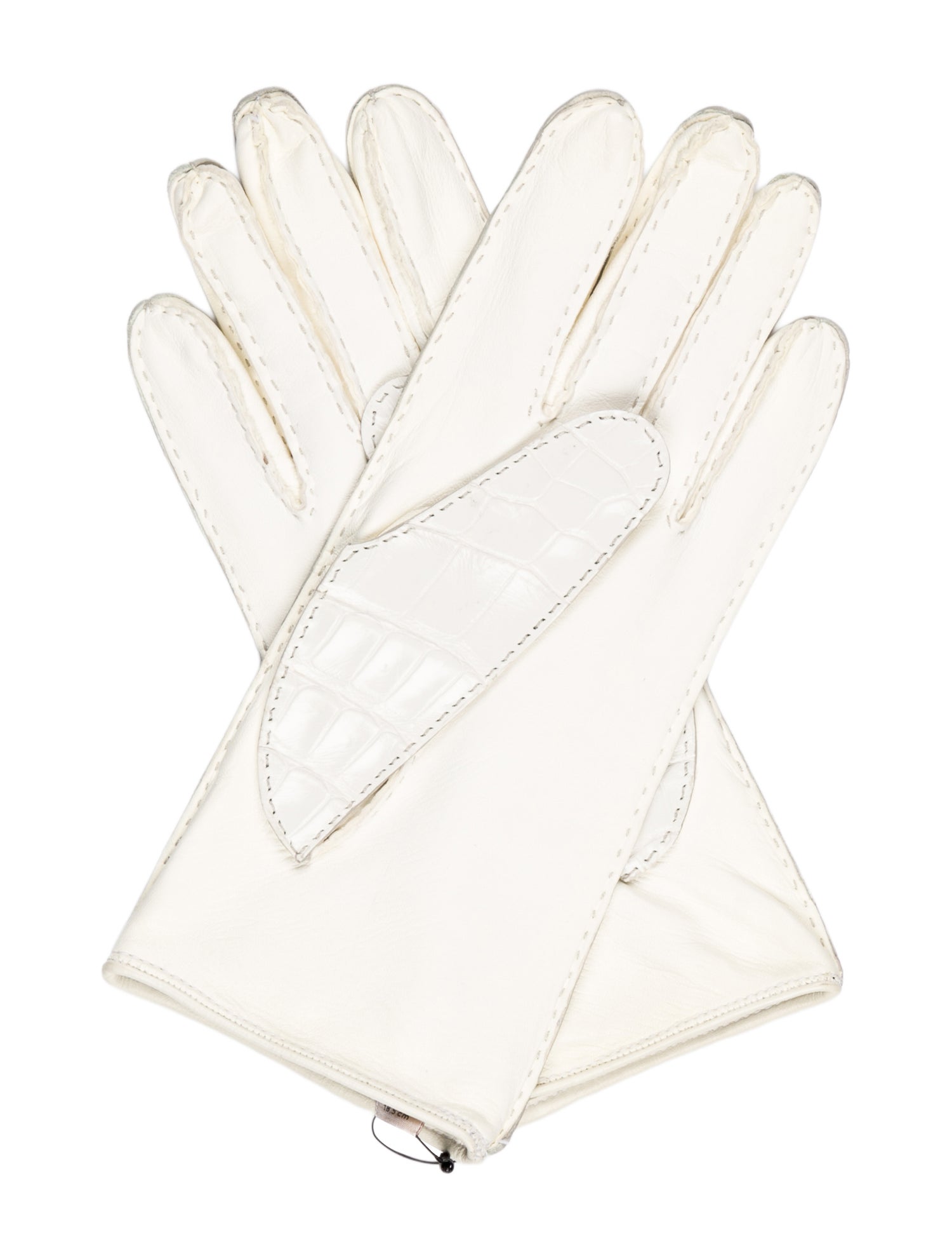 Gucci Solid Leather Gloves