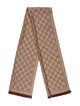 Gucci Wool GG Logo Scarf