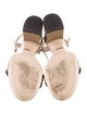 Gucci Double G Logo Leather Sandals