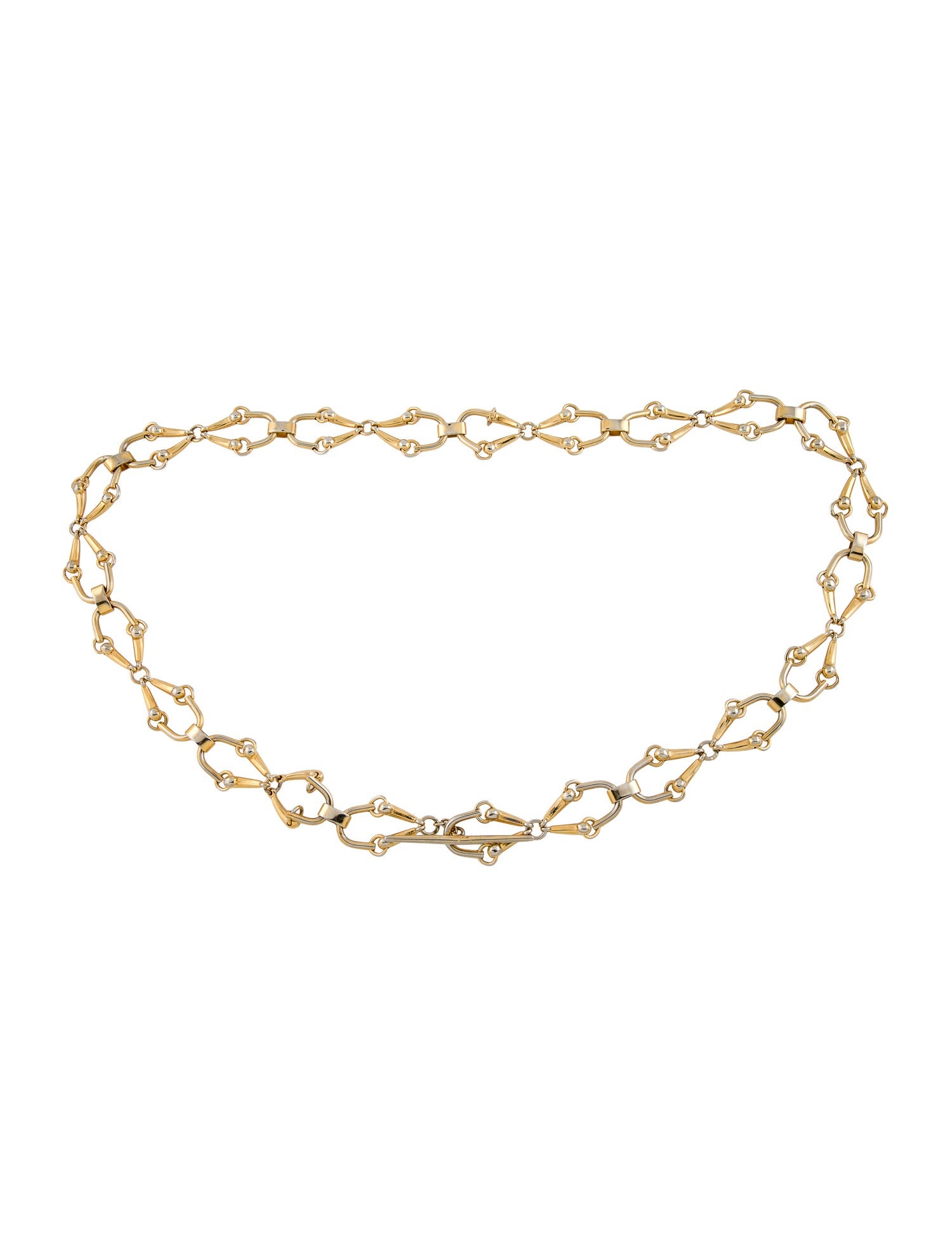 Gucci Metal Chain-Link Belt