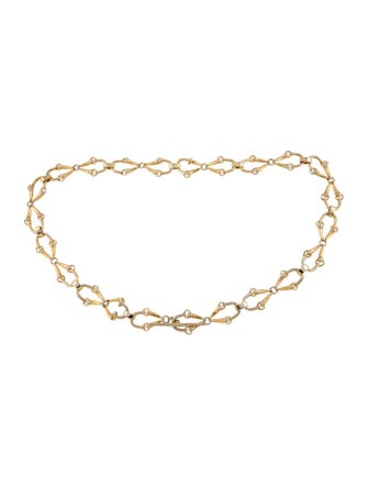 Gucci Metal Chain-Link Belt