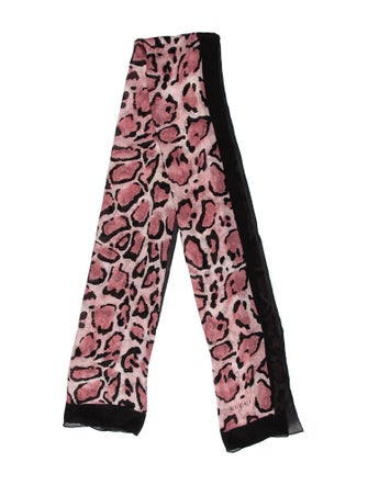 Gucci Mherry Fittizio GG Logo Scarf