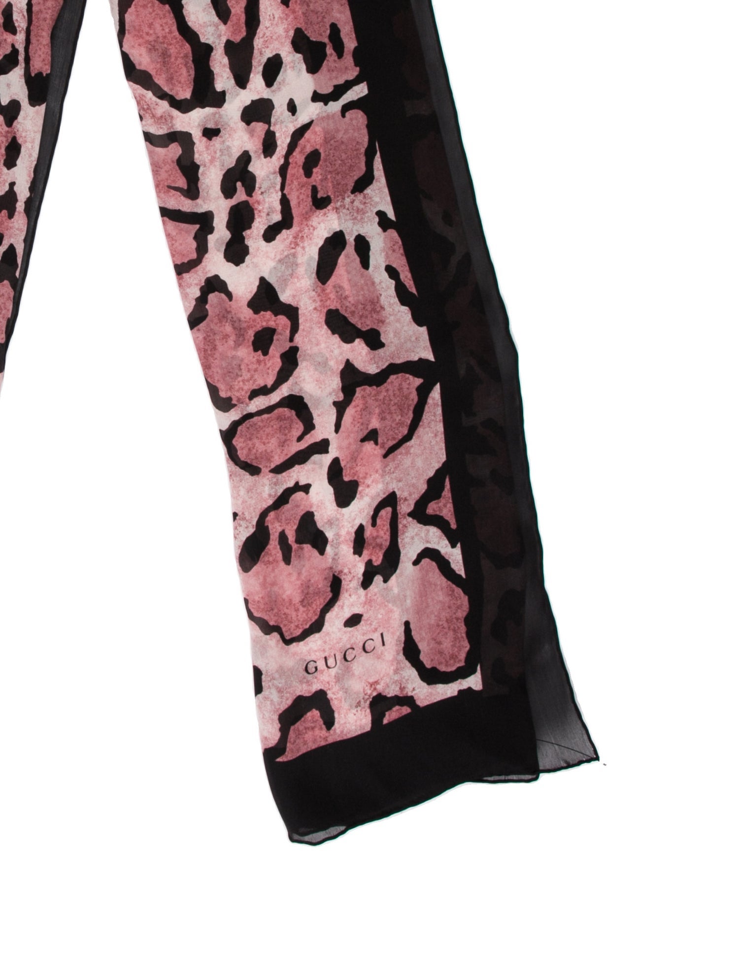 Gucci Mherry Fittizio GG Logo Scarf