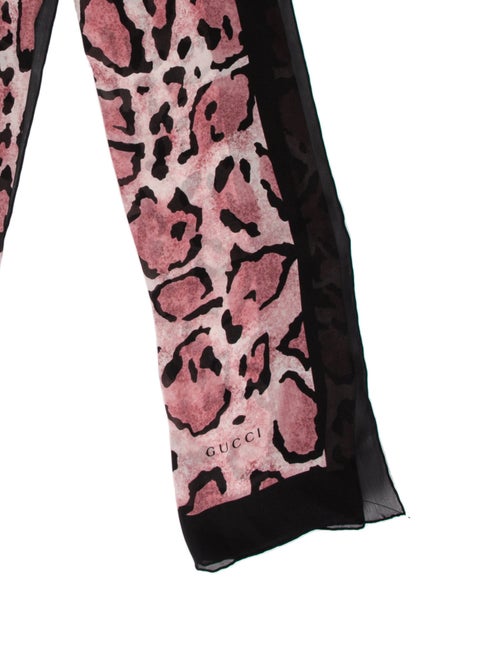 Gucci Mherry Fittizio GG Logo Scarf