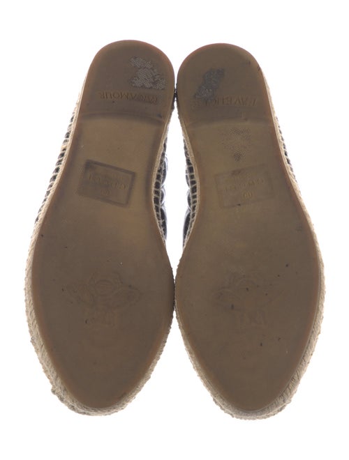 Gucci Double G Logo Leather Espadrilles