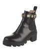 Gucci GG Crystal Leather Chelsea Boots