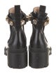 Gucci GG Crystal Leather Chelsea Boots