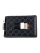 Gucci Money Clip Microguccissima Pattern Card Holder