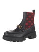 Gucci Horsebit Accent Leather Sock Boots