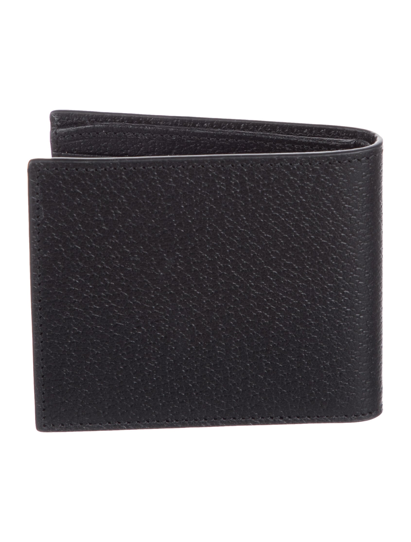 Gucci Interlocking G Logo Leather Bifold Wallet