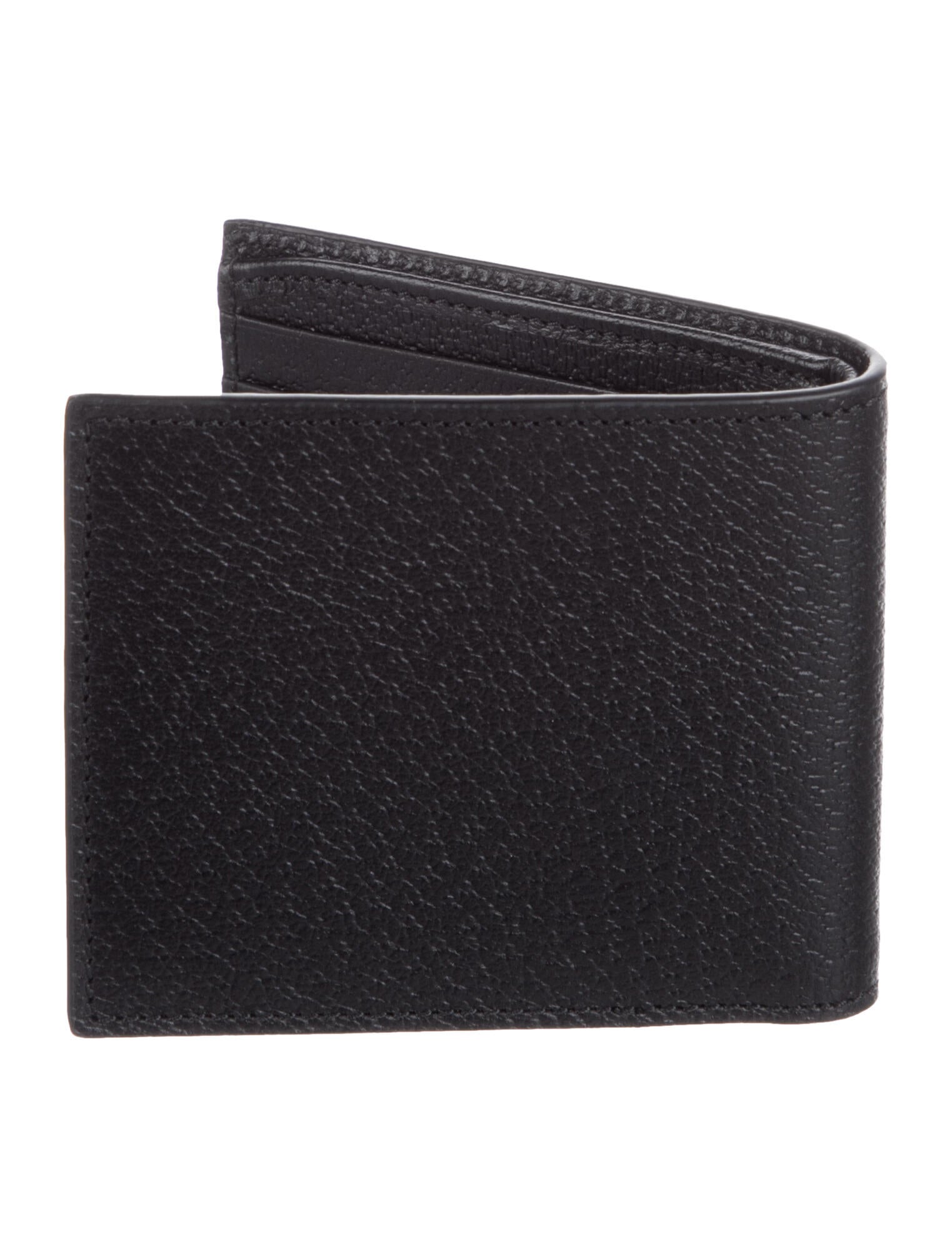 Gucci Double G Logo Leather Bifold Wallet